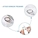 Rhodesy Invisible Ring Size Adjuster for Loose Rings, 8 Sizes Fit for Any Rings, Jewelry Guard Spacer Fitter with Jewelry Polisher