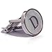 Digabi Initial Letter Cufflinks 18K White Gold Mother of Pearl D