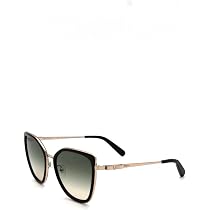 Amazon.com: FERRAGAMO Sunglasses SF 293 S 771 Rose Gold/Black ...