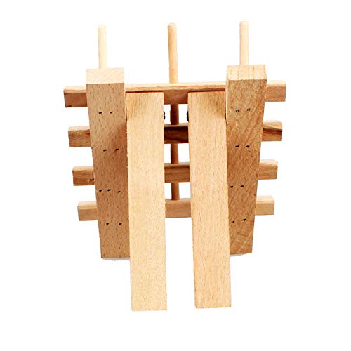 Eiito Premium Beechwood 12-Spool Sewing & Embroidery Thread Rack (12-Spool) - Thumbnail 6