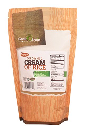 Grain Brain Cream Of Rice, Organic Hot Cereal Farina 1lb