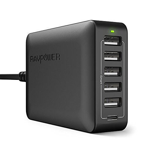 USB C Charger RAVPower 60W 6-Port USB Charger Desktop Charging Station Multi Charger, 1 Type-C Port Compatible Pixel XL, Nexus 5X 6P, Galaxy Note 9 S8, 5 iSmart Port Compatible iPhone Xs XS Max XR X USB C Charger RAVPower 60W 6-Port USB Charger Desktop Charging Station Multi Charger, 1 Type-C Port Compatible Pixel XL, Nexus 5X 6P, Galaxy Note 9 S8, 5 iSmart Port Compatible iPhone Xs XS Max XR X