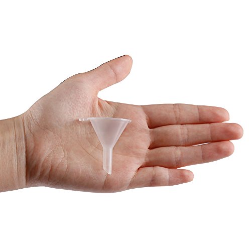 3ML Plastic Transfer Pipettes, Teenitor 100pcs Eye Dropper & 20pcs Mini Plastic Funnels for Lab bottle Chemical liquid Essential Oils Clear 120pcs