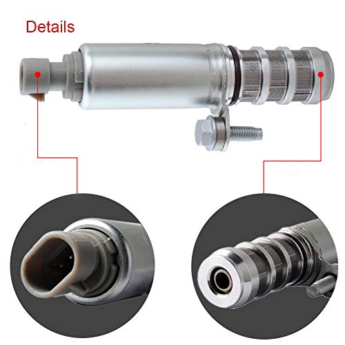 Gekufa Intake & Exhaust Camshaft Position Actuator Solenoids Compatible with Chevy Cobalt HHR Malibu Equinox GMC Terrain Buick Pontiac G5 G6 GM Vehicles 2006-2014 2.0L 2.2L 2.4L - 12655420 12655421 - Thumbnail 3