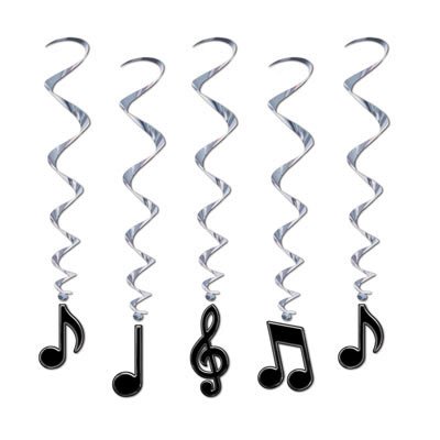 Musical Note Whirls