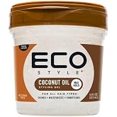 ECO STYLE GEL COCONUT OIL 16oz / with a comb