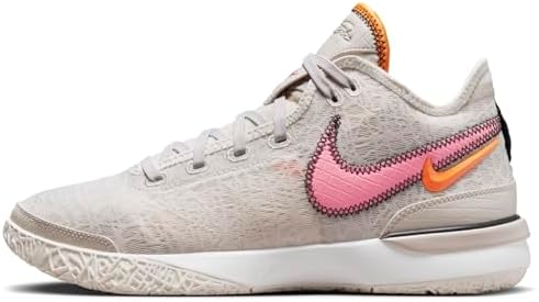Nike Zoom Lebron NXXT Gen Da Vinci Shoes DR8784-100 Mens 9 Orewood Brown Coral Nike LeBron James NXXT Orewood Brown Coral Chalk Pink DR8784  main image 3