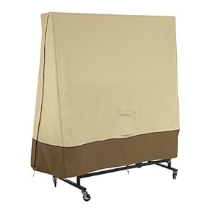 Classic Accessories Veranda Water-Resistant 60 Inch Ping Pong Table Cover, outdoor ping pong table cover