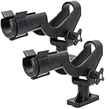 Shaddock Fishing Power Lock Rod Holder with 2 Side Mounts Adjustable Boat Fishing Rod Racks (2PCS 05# Multi-Positional Mounting)
