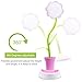 Small Desk lamp,YZtree Eye-Care Table Lamp for Kids Touch Control Dimming Light Flexible USB Rechargeable Desk Lamp with Cute Pen Container(Pink)