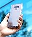 Ringke Fusion Designed for Galaxy Note 9 Case Transparent Shock Absorption Phone Cover for Galaxy Note9 - Aqua Blue