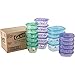 Glad Food Storage Containers - Food Container Variety Pack - 20 Containers - 40 Piece Set
