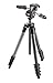 Manfrotto Compact Advanced Aluminum 5-Section Tripod Kit with 3-Way Head, Black (MKCOMPACTADV-BK)