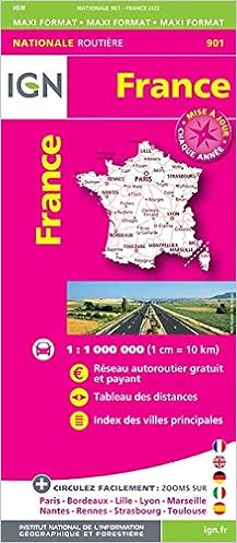 901 France Routiere Maxi Format Amazon Fr Ign Livres