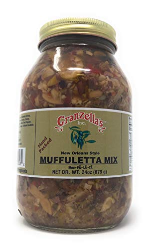 Granzella's New Orleans Style Muffuletta Olive Salad Mix (24 oz jar)