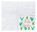 50 Pack Let’s Fiesta Taco Napkins for Party, Cinco De Mayo Party Decorations, Paper Margarita Napkins (5x5 In)