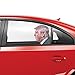 Ride With Donald Trump Car Window Decal - Easy Removal Leaves No Residue