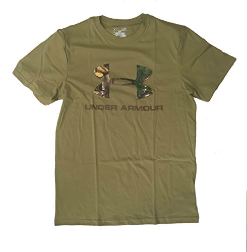 Under Armour Camo Fill Logo T-Shirt - Men's Deer Hide/Realtree Ap Xtra Medium