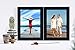 arteWOODS 5x7 Picture Frame 2 Pack Black Solid Wood Collage Photo Frames for Display Pictures 5 x 7 Inches, for Tabletop Display and Wall Decor