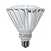 Polaroid Lighting PLPAR38W-150.2200.30.3D 150-watt Equivalent 2200-Lumen PAR38 Dimmable LED Light Bulb with Water-Resistant
