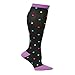 Nurse Mates Women's 12-14 Mmhg Wide Calf Compression Trouser Sock