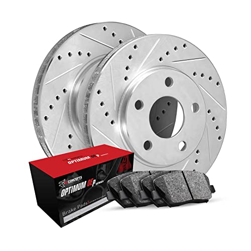 R1 Concepts Front Brake Kit Fits 2018-2024 Volkswagen Atlas; 2020-2024 Volkswag…