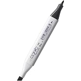 Copic Marker with Replaceable Nib, 100-Copic, Black,CMO-100C