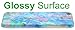 A-Focus Compatible with iPhone 6 Plus Opal Case, iPhone 6s Plus Case, Colorful Pink Green Blue Marble Pattern IMD Slim Shock Proof Silicone Cover Case for iPhone 6 Plus 6s Plus 5.5 inch Glossy Green