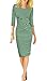 REPHYLLIS Green Dresses for Women Womens Office Cocktail Elegant Business M