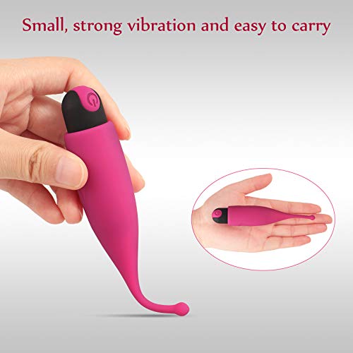 High Frequency G spot Clitoral Vibrator Soft Head Clit Stimulator for Quick Orgasm Nipples Vaginal Stimulation Waterproof Rechargeable Silicone Adult Sex Toys for Woman Masturbation and Couples