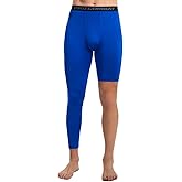 Fashion Men's Basketball Single Leg Tight Sports Pants 1/2 One Leg Compression Pants Athletic Base Layer Underwear