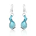 Bleek2Sheek Murano Inspired Glass Twist Earrings