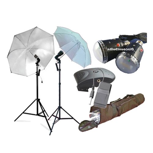 CowboyStudio Photography Flash Strobe Studio Light Kit with Stands