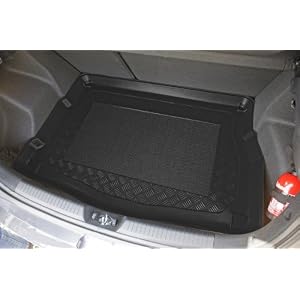 Kofferbakmat met anti-slip geschikt voor Kia Ceed II HB/3/5 05/2012- verhoogd laadvlak (met opbergvak onder de…