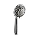 LORDEAR Modern Hign Flow 3-Way Diverter 5 Function Chrome Finish Shower Heads Handheld Combo, Hand Held Shower Heads with Shower Hose, 4.2