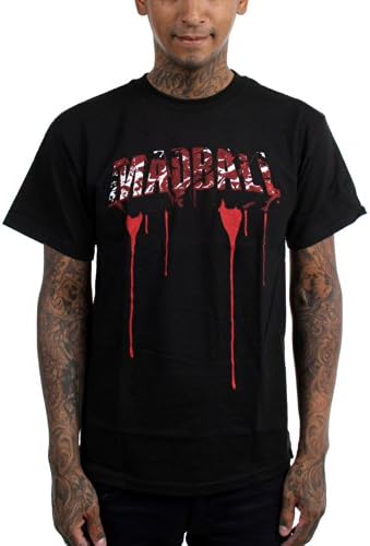 Madball - Mens Blood Red T-Shirt, XX-Large, Black