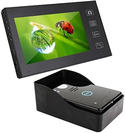 7"lcd Wireless Video Door Phone Doorbell Intercom System Night Vision Camera Waterproof