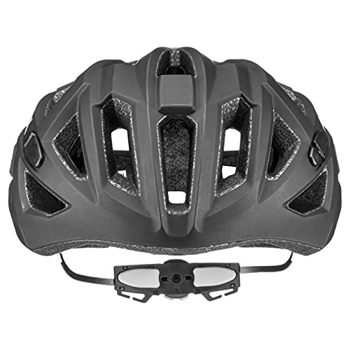 uvex Race 7 - sicherer Performance-Helm für Damen und Herren - individuelle Größenanpassung - extra Aufprall-Schutz - Black - 56-61 cm 2