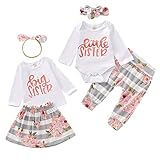 Toddler Baby Girls Sister Matching Outfits Big Kids