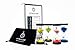 Sand Timer Hourglass Travel Set of 4 + Storage Pouch | 1 minute, 3 min, 5 min, 10 min | Perfect for Games, Home, Office, Kitchen, Classroom, Toothbrush Timer for Kids