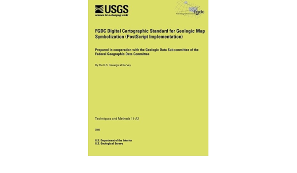 Fgdc digital cartographic standard for geologic map symbolization