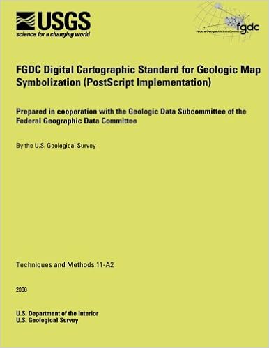Fgdc Digital Cartographic Standard For Geologic Map Symbolization Fgdc Digital Cartographic Standard For Geological Map Symbolization  (Postscript Implementation): U.s. Department Of The Interior:  9781499234800: Books - Amazon