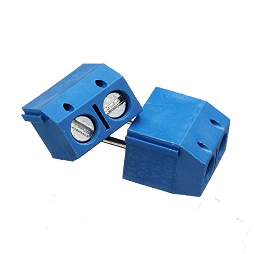 BephaMart 50pcs 2pins Printed Circuit Board Connector Block Screw Terminals Shipped and Sold by BephaMart - Thumbnail 2