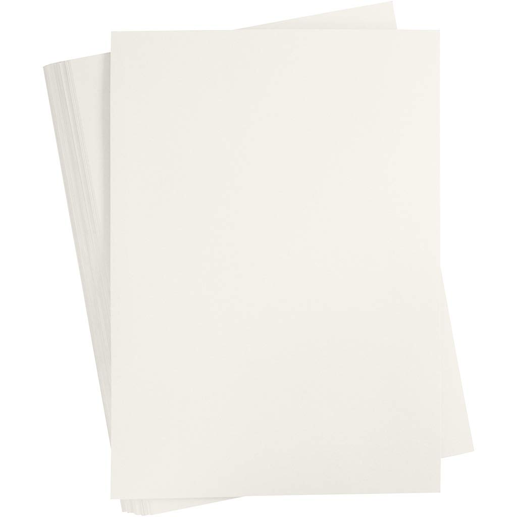 Coloured Card, A2 420x600 mm, 180 g, ivory, 100sheets