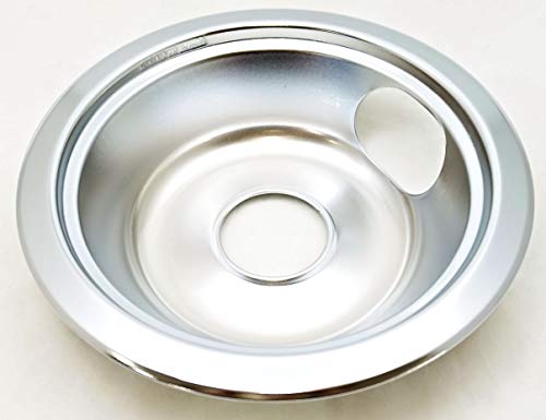 Deep Bowl Drip Bowl 4 Pk for General Electric (3) 6" WB31X5010, (1) 8" WB31X5011