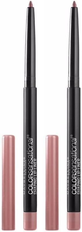 Maybelline Color Sensational Shaping Lip Liner 50 Dusty Rose Pack of 2