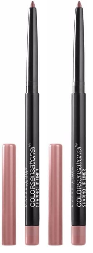 Maybelline Color Sensational Shaping Lip Liner, 50 Dusty Rose, 1 Count, Pack Of 2