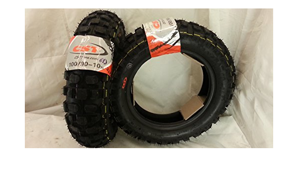 1 cubierta para neumático 100/90-10 61J Tubeless CTS, para ...