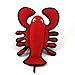 TUFFY - World's Tuffest Soft Dog Toy - Ocean Larry Lobster -Squeakers - Multiple Layers. Made Durable, Strong & Tough. Interactive Play (Tug, Toss & Fetch). Machine Washable & Floats.