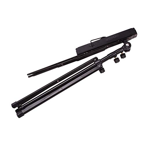 Eine-Shop Music Stand Handy Portable Adjustable Folding Professional Collapsible Orchestra Portable and Light Weight with Music Sheet Clip Holder Black